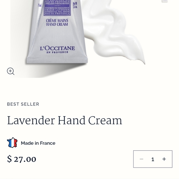 L'Occitane Lavande Hand Cream - Picture 2 of 2